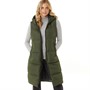 L'amore Couture Womens Grace Gilet Olive