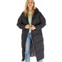 L'amore Couture Womens Cosy Puffer Jacket Black