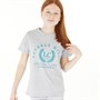 L'amore Couture Girls Beverly Hills T-Shirt Grey Marl