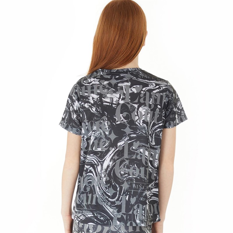 L'amore Couture Girls Stellar T-Shirt Black