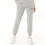 L'amore Couture Womens Rose Joggers Light Grey Marl
