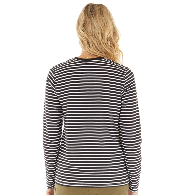 Long striped shirt clearance womens