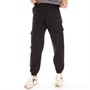 L'amore Couture Womens Selena Cargo Joggers Black