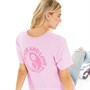 L'amore Couture Womens Smile T-Shirt Pale Pink