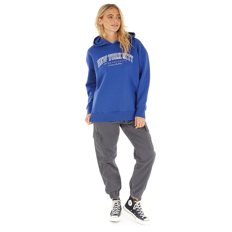 L'amore Couture Womens State Hoodie Cobalt