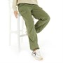 L'amore Couture Womens Zoe Cargo Pants Khaki