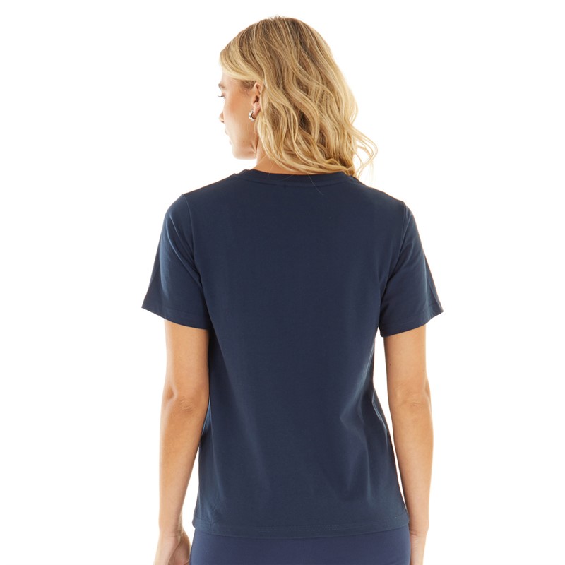 L'amore Couture Womens State T-Shirt Navy