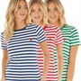 L'amore Couture Womens Diane Three Pack T-Shirts Multi