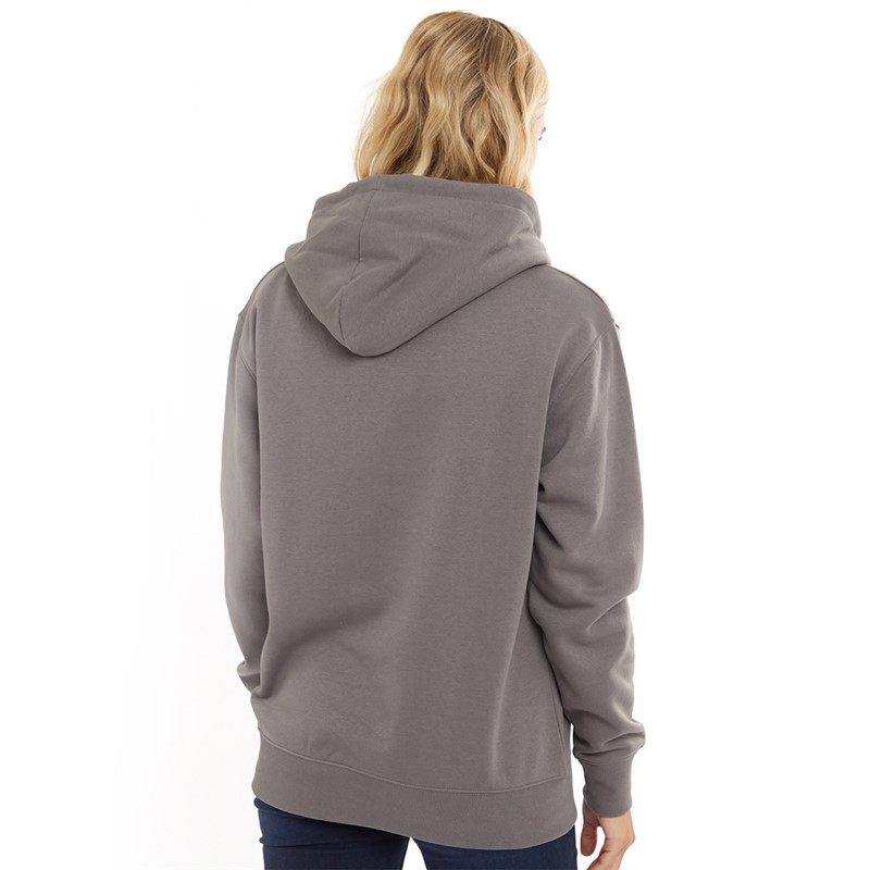 L'amore Couture Womens Jem Hoodie Charcoal