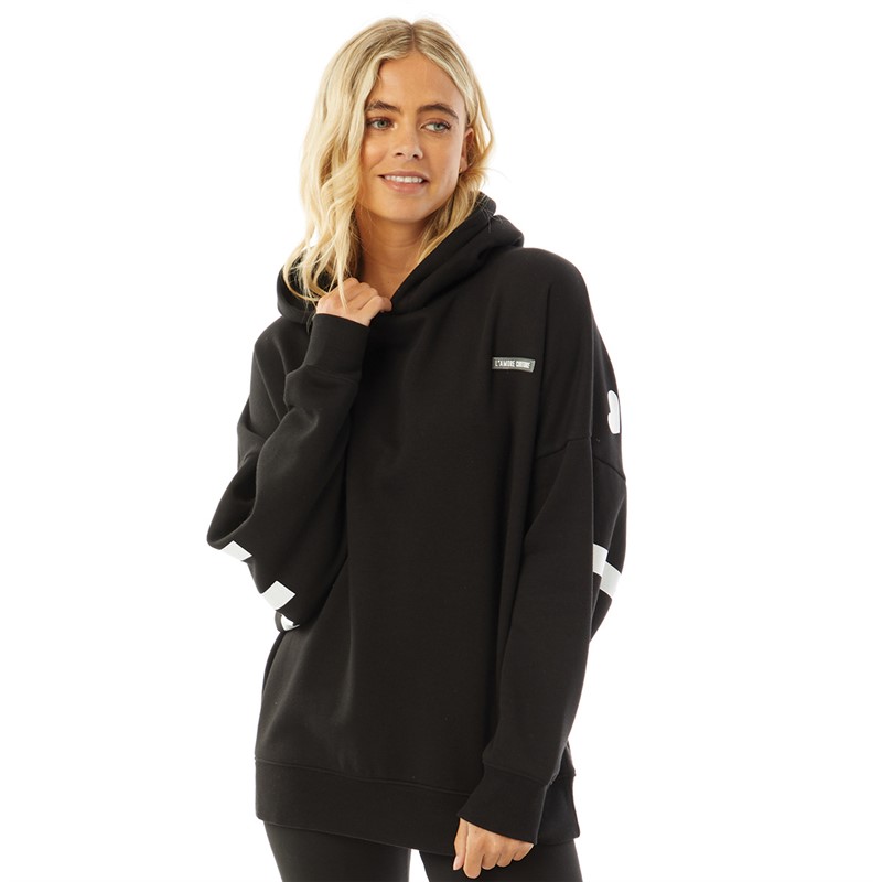 L'amore Couture Womens Ryleigh Hoodie Black