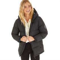 L'amore Couture Womens Lola Short Puffer Black