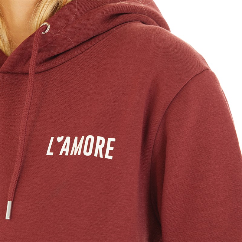 L'amore Couture Womens Lamore Couture Lounge Tracksuit Burgundy