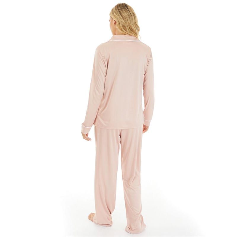 L'amore Couture Womens Sleep Pyjama Set Pink