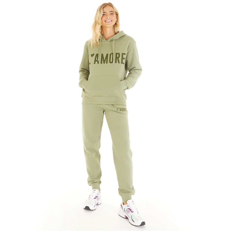 L'amore Couture Womens Lamore Couture Weekend Tracksuit Sage