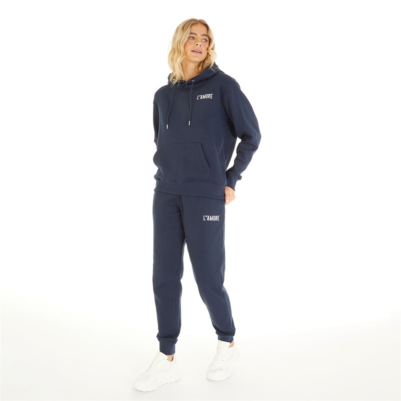 L'amore Couture Womens Lamore Couture Lounge Tracksuit Navy