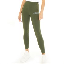 L'amore Couture Womens Kisses Leggings Khaki