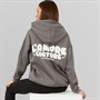 L'amore Couture Womens Lamore Couture Leisure Oversized Hoodie Charcoal