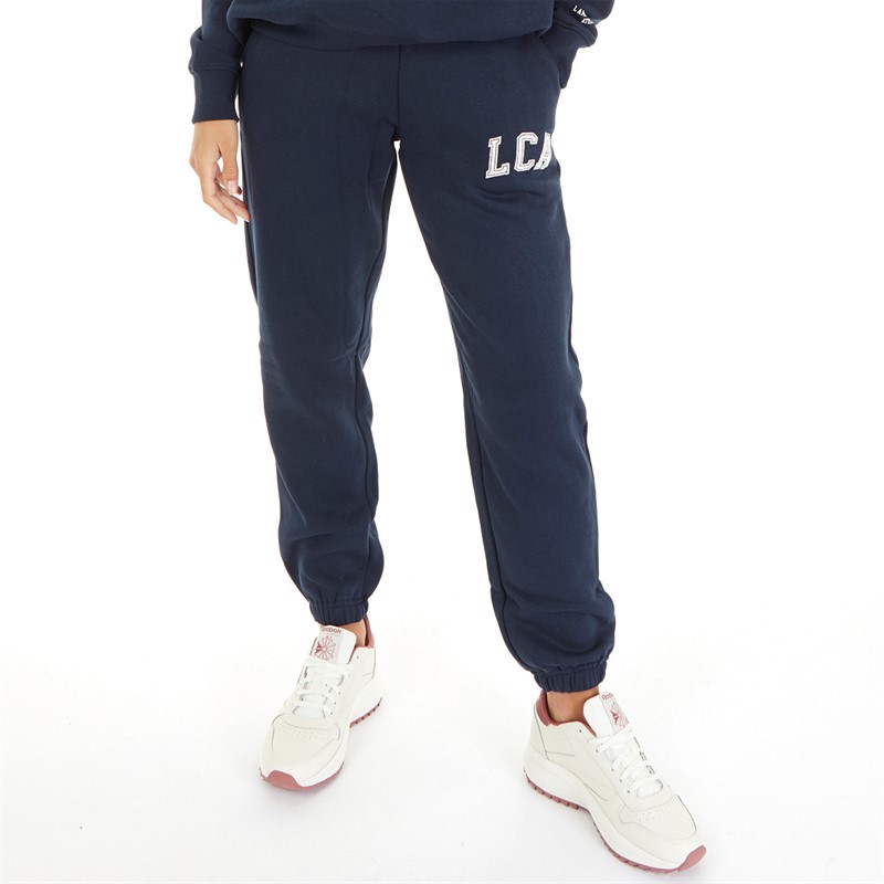 L'amore Couture Womens LCA Relaxed Joggers Navy