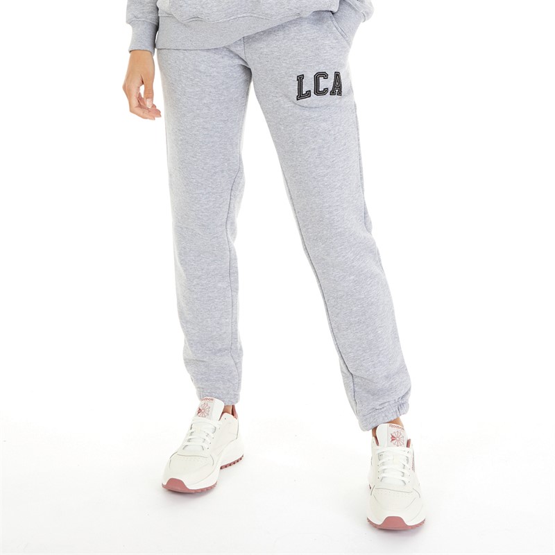 L'amore Couture Womens Lamore Couture LCA Relaxed Joggers Grey Marl