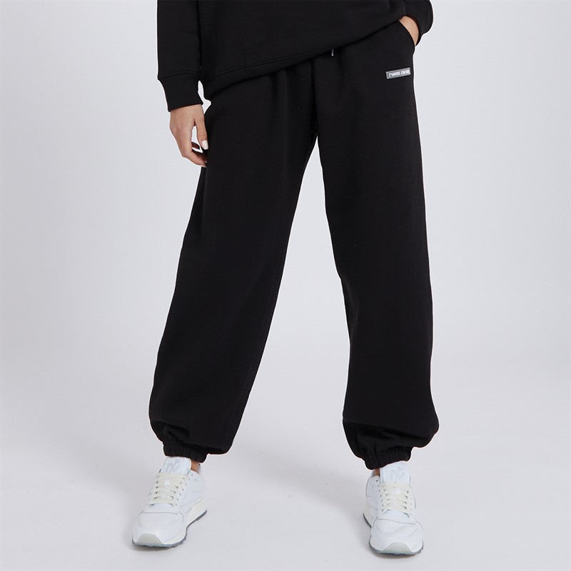 L'amore Couture Womens Ryleigh Loose Fit Jogger Black