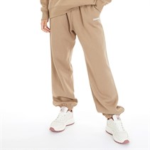 L'amore Couture Womens Ryleigh Loose Fit Joggers Taupe