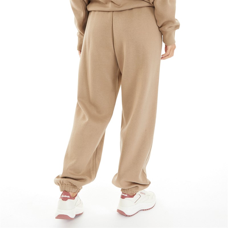 L'amore Couture Womens Ryleigh Loose Fit Joggers Taupe