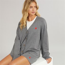 L'amore Couture Womens Viola Knitted Co-Ord Charcoal