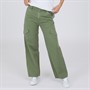 L'amore Couture Womens Rometta Cargo Trousers Khaki