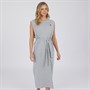 L'amore Couture Womens Ardea Dress Grey Marl