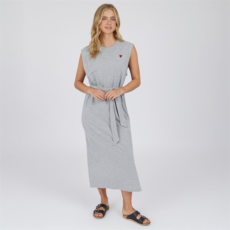 L'amore Couture Womens Ardea Dress Grey Marl