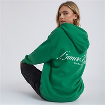 L'amore Couture Womens Chagres Hoodie White/Green