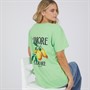 L'amore Couture Womens Ortona T-Shirt Green