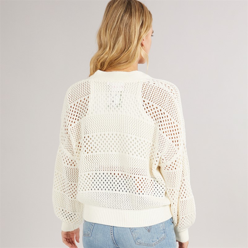 L'amore Couture Womens Marino Cardigan Cream