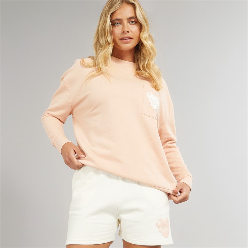 L'amore Couture Womens Alserio Co-Ord Cream/Peach