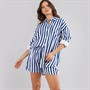 L'amore Couture Womens Juruena Co-Ord White/Navy