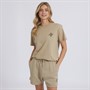 L'amore Couture Womens Yser Co-Ord Taupe/Beige