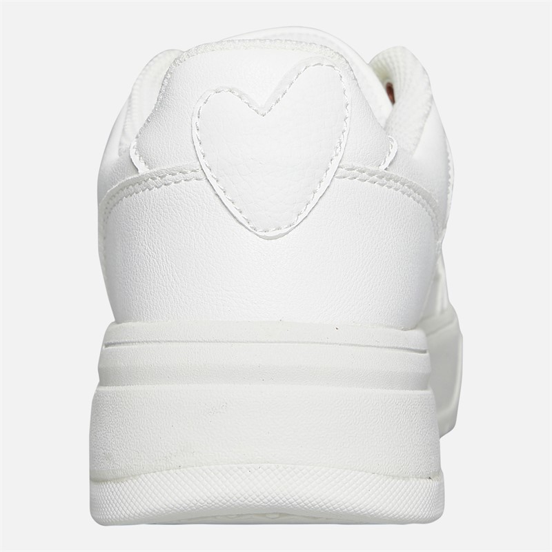 L'amore Couture Womens Eden Trainers White/White