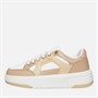 L'amore Couture Womens Eden Trainers Nude/White
