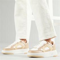 L'amore Couture Womens Eden Trainers Nude/White