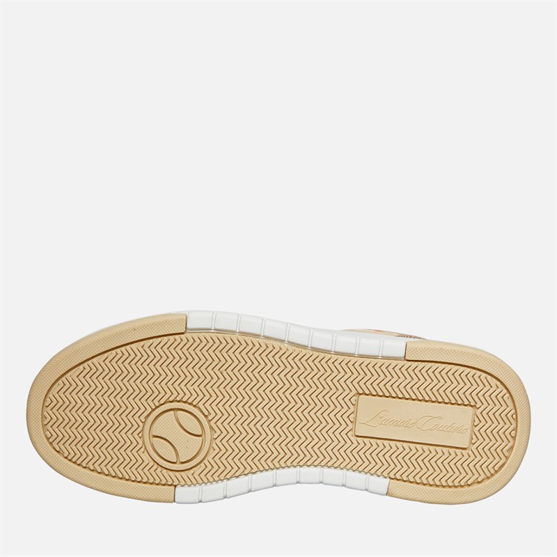 L'amore Couture Womens Eden Trainers Nude/White