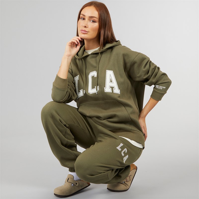 L'amore Couture Womens LCA Athletic Tracksuit Sage