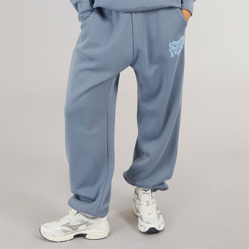 L'amore Couture Womens Compton Joggers Charcoal