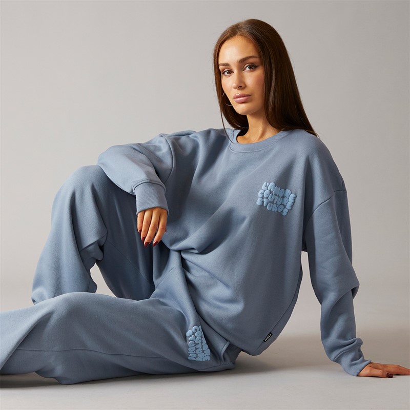 L'amore Couture Womens Compton Joggers Charcoal