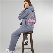 L'amore Couture Womens Glendale Tracksuit Charcoal