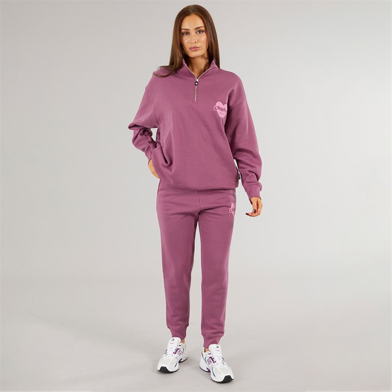 L'amore Couture Womens Compton Joggers Burgundy