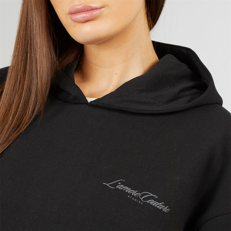 L'amore Couture Womens Somme Tracksuit Black