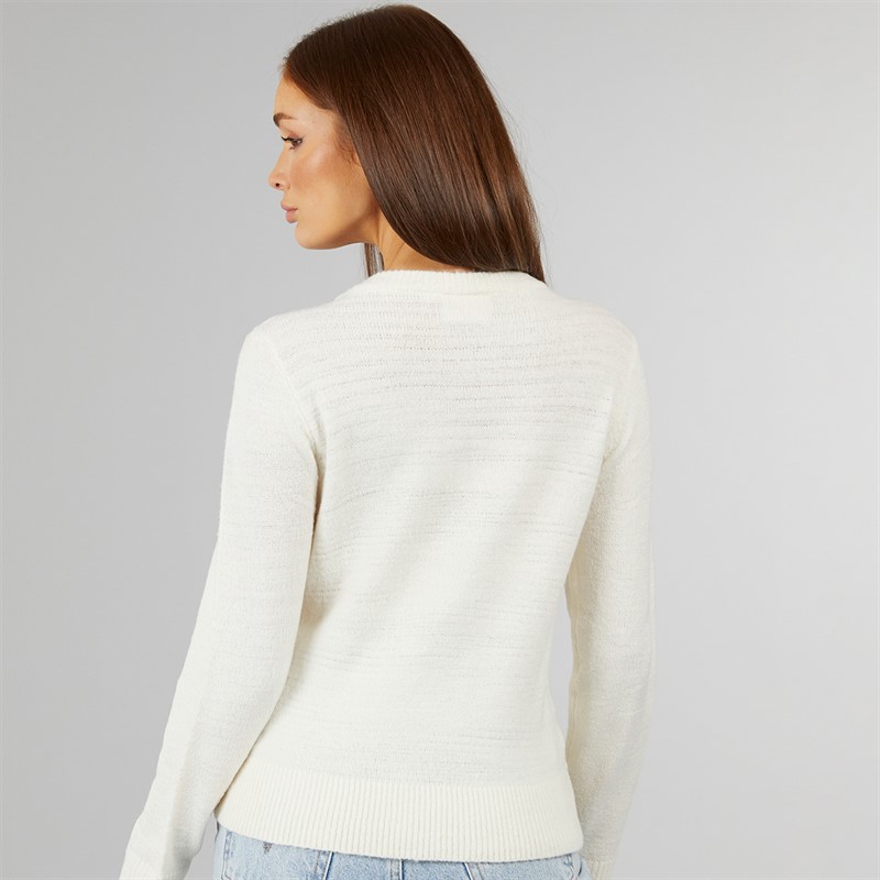 L'amore Couture Womens Charlestown Jumper Cream