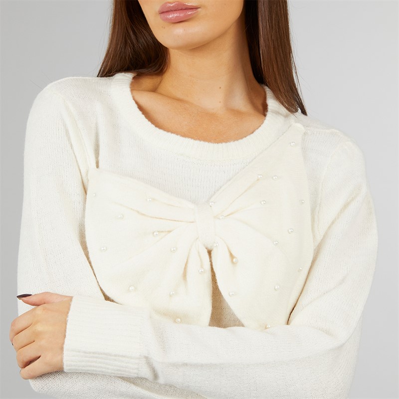 L'amore Couture Womens Charlestown Jumper Cream