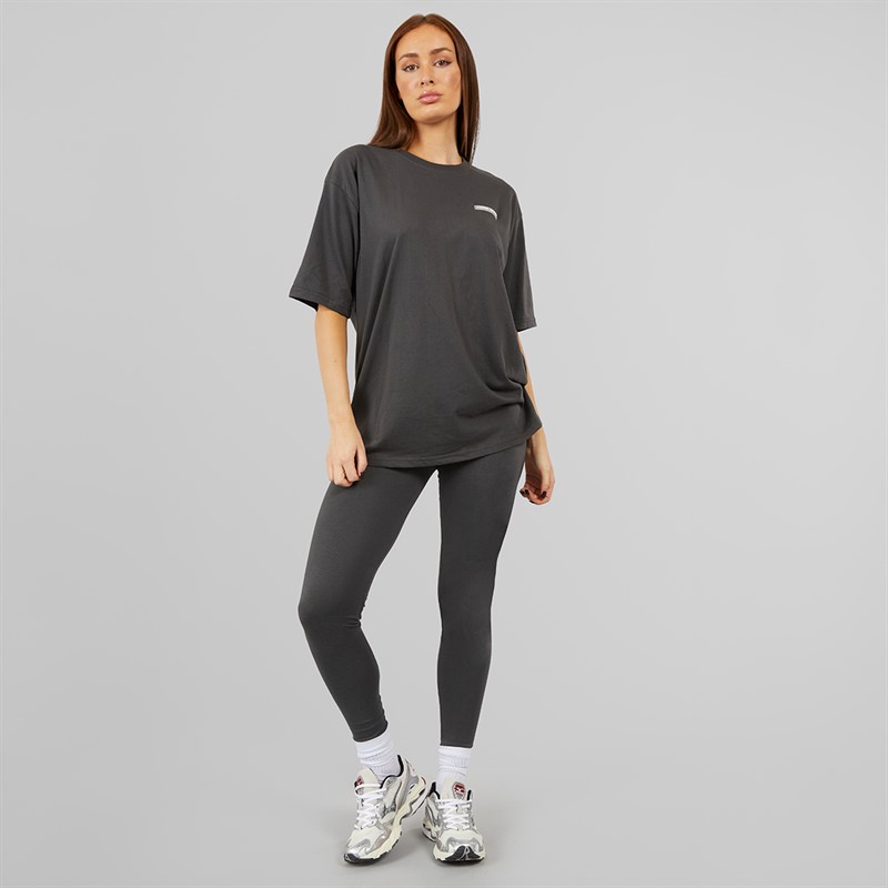 L'amore Couture Womens Ryleigh Leggings Charcoal