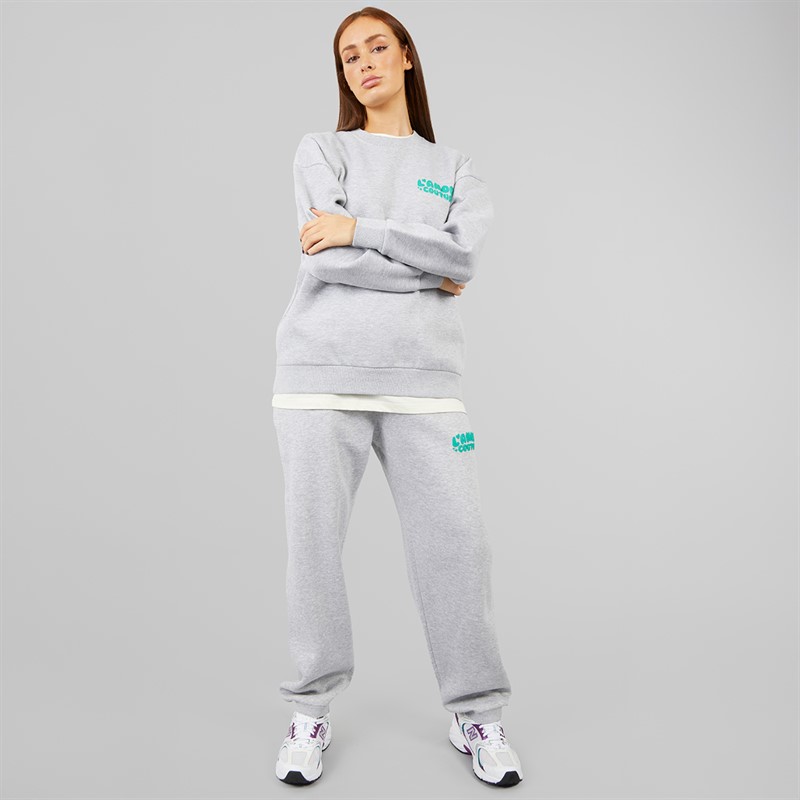L'amore Couture Womens Breba Tracksuit Grey Marl